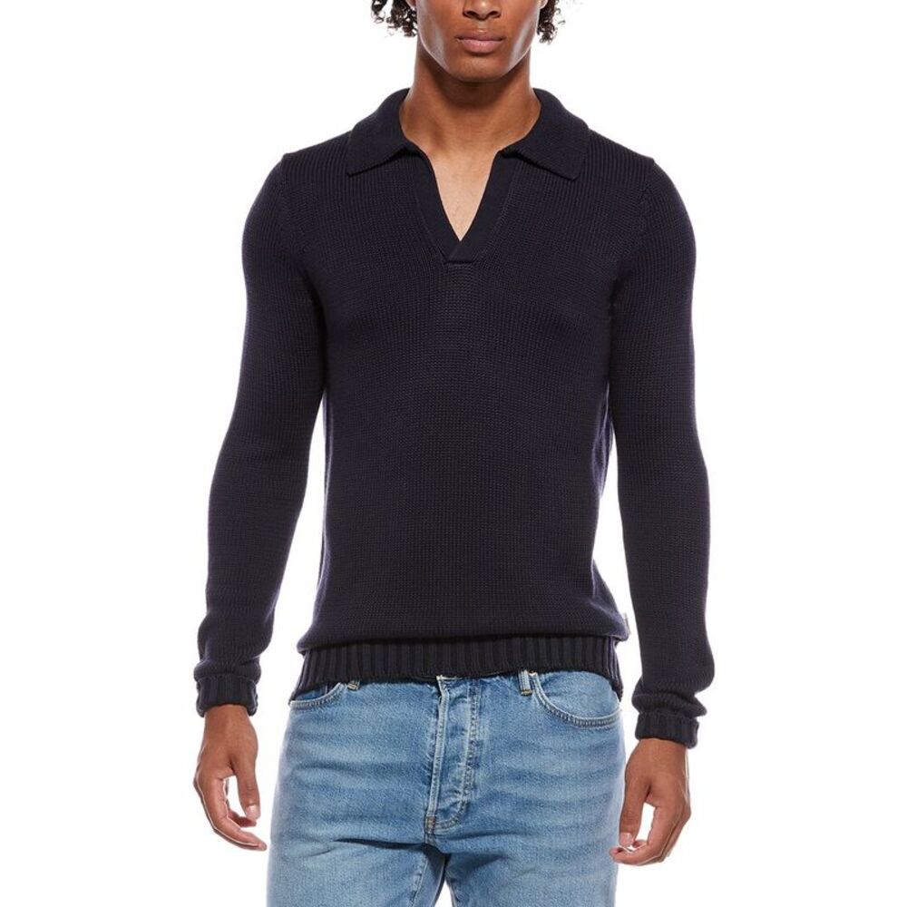 Onia Mens  Ultra Soft Johnny Polo Shirt, Navy